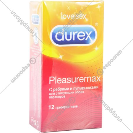 Презервативы «Durex Pleasuremax» 12 штук