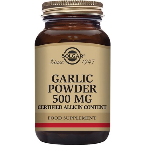 БАД «Solgar» Garlic Powder, чеснок в порошке, 500 мг, 90 капсул