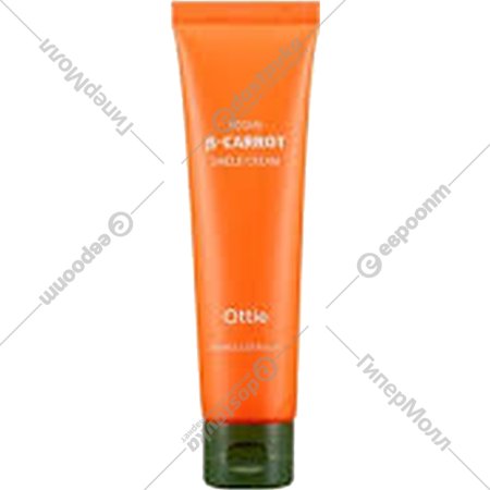 Крем-флюид для лица «Ottie» B-Carrot Shield Cream, с соком моркови, 60 мл