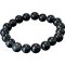 Браслет элитный Агат черный 40363, размер 22