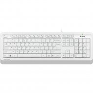 Клавиатура «A4Tech» FK10 белый/серый