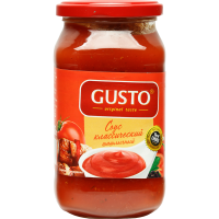 

Соус "GUSTO" классич шашлычн (ст/б)485г