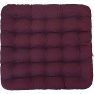 Подушка на стул «Smart Textile» Уют-Премиум 40x40, ST167, лузга гречихи, бордовый