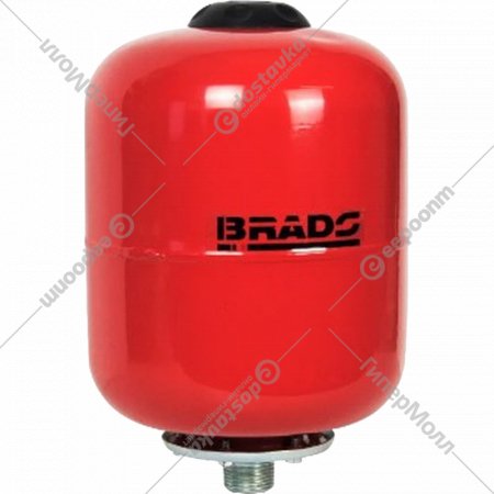 Гидроаккумулятор «Brado» T-8V вертикальный, сталь, 6 атм, 8 л