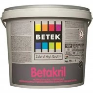 Краска «Betek» Betakril RG1, белый, 15 л