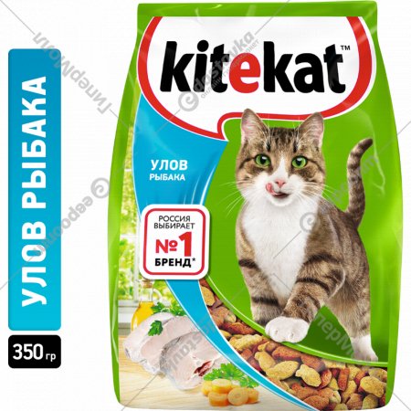 Корм для кошек «Kitekat» улов рыбака, 350 г