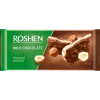 

Шоколад "ROSHEN"молоч(с орехов.нугой)90г