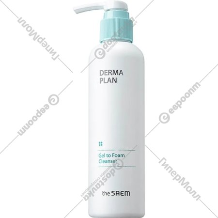 Пенка для умывания «The Saem» Derma Plan Gel To Foam Cleanser, 180 мл