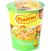 

Лапша с курицей Цезарь "РОЛЛТОН" 70г