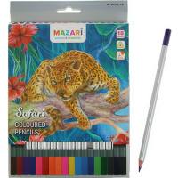 

Карандаши цветные "SAFARI" 18 цветов