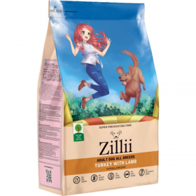 Корм для собак «Zillii» Adult Dog, ин­дей­ка с яг­нен­ком, 3 кг