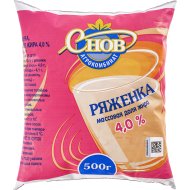 Ряженка «Снов» 4%, 500 г