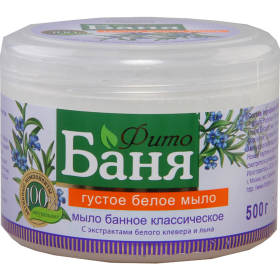Мыло «Фито баня» густое, белое, 500 г