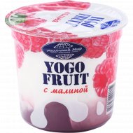 Йогурт «Молочный мир» Yogo-Fruit, малина, 2.5%, 150 г