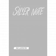 Блокнот «Silver Note» с серебряными страницами, 96 страниц