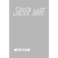 

Блокнот"SILVER NOTE"(с серебряными стр.)