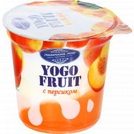 Йогурт «Молочный мир» Yogo-Fruit, персик, 2.5%, 150 г