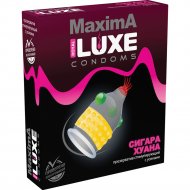 Презервативы «Luxe» Maxima. Сигара Хуана