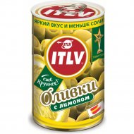 Оливки «Itlv» с лимоном, 314 мл