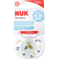 

Пустышка"NUK"(Adore,р.2,10736357)бел.пт