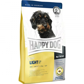 Корм для собак «Happy Dog» Mini Light Low Fat, птица/лосось, 60101, 4 кг