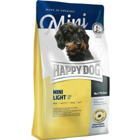 Корм для собак «Happy Dog» Mini Light Low Fat, птица/лосось, 60102, 1 кг