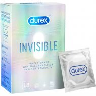 Презервативы «Durex» Invisible, 18 шт