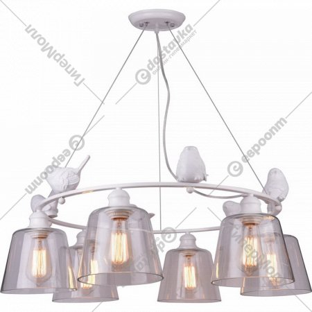 Люстра «Arte Lamp» Passero, A4289LM-6WH