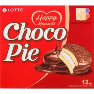 Печенье Lotte choco pie, глазированное, 336 г