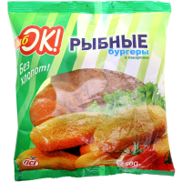 

Бургеры рыбные "РЫБОК" VICI РФ 0.5 кг