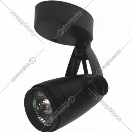 Потолочный светильник «ЭРА» OL5 GU10 BK, черный, 145х110х85 мм