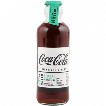Напиток сильногазированный «Coca-Cola» herbal, 200 мл