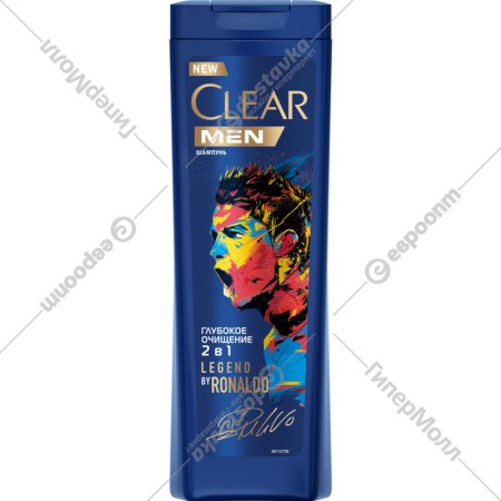 Шампунь для волос «Clear Men» с углём и мятой, 400 мл