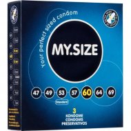 Презервативы «My.Size» размер 60, 3 шт