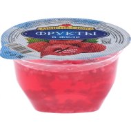 Желе фруктовое «Аппетиссимо» фрукты в желе, малина, 150 г