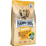 Корм для собак «Happy Dog» NaturCroq Geflugel Pur&Reis, 60510, 15 кг
