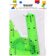 Набор чертежных инструментов «Mazari» 3 предмета
