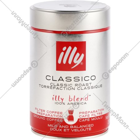 Кофе молотый «Illy» Classico, 250 г