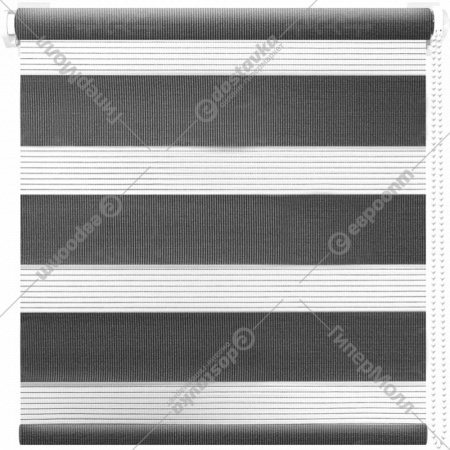 Рулонная штора «АС Март» Баланс, 007.14, темно-серый, 38х160 см