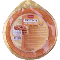 

Корж "РУССКИЙ БИСКВИТ" (светлый) РФ 400г