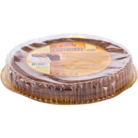 Коржи для торта «Русский бисквит» бисквитные с какао, 400 г