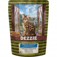 Корм для кошек «Dezzie» Sensitive Digestion Cat, индейка с курицей, 400 г