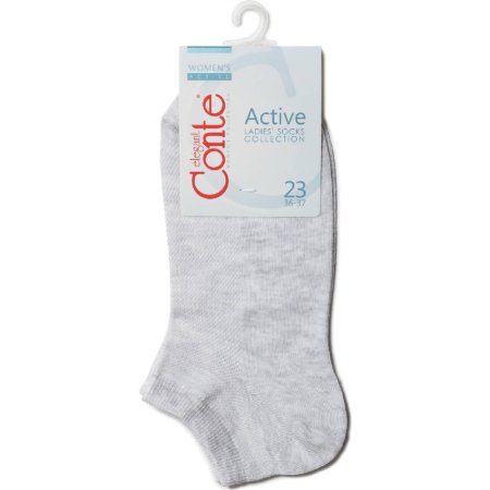 Носки женские «Conte Elegant» Active, 19C-183СП, светло-серый, размер 36-37