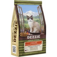 Корм для кошек «Dezzie» Sterilized Cat, индейка и курица, 2 кг
