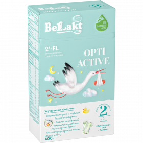 Смесь мо­лоч­ная сухая «Bellakt» Opti Active 2, 400 г