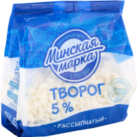 

Творог "МИНСКАЯ МАРКА"(5%) 350г