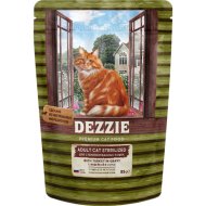 Корм для кошек «Dezzie» Sterilized Cat Turkey, индейка в соусе, 85 г
