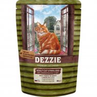 Корм для кошек «Dezzie» Sterilized Cat Turkey, индейка в соусе, 85 г