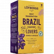 Кофе молотый «Lofbergs lila» Brazil Single Origin, натуральный, 450 г