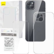 Чехол для телефона «Baseus» Corning Series, для iPhone 13, P60112201201-00,+ защитное стекло 2 шт, прозрачный